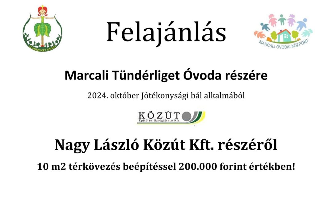 Köszönetnyilvánítás!